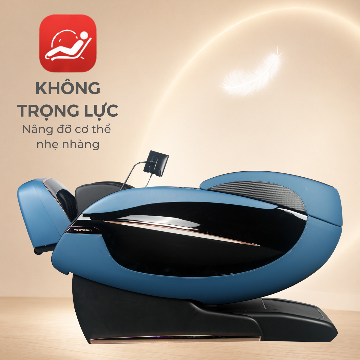 Massage toàn thân và nhiệt đa vùng trên MCP-902