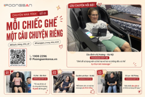 Trải nghiệm ghế massage Poongsan MCP-136 và MCP-306