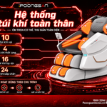 Ghế massage Poongsan MCP-426 với 54 túi khí