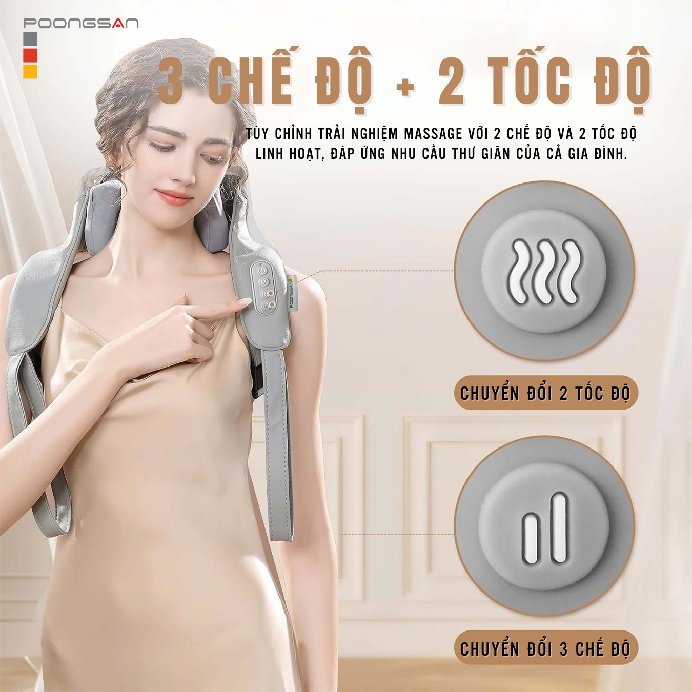 Máy massage cổ vai gáy N18