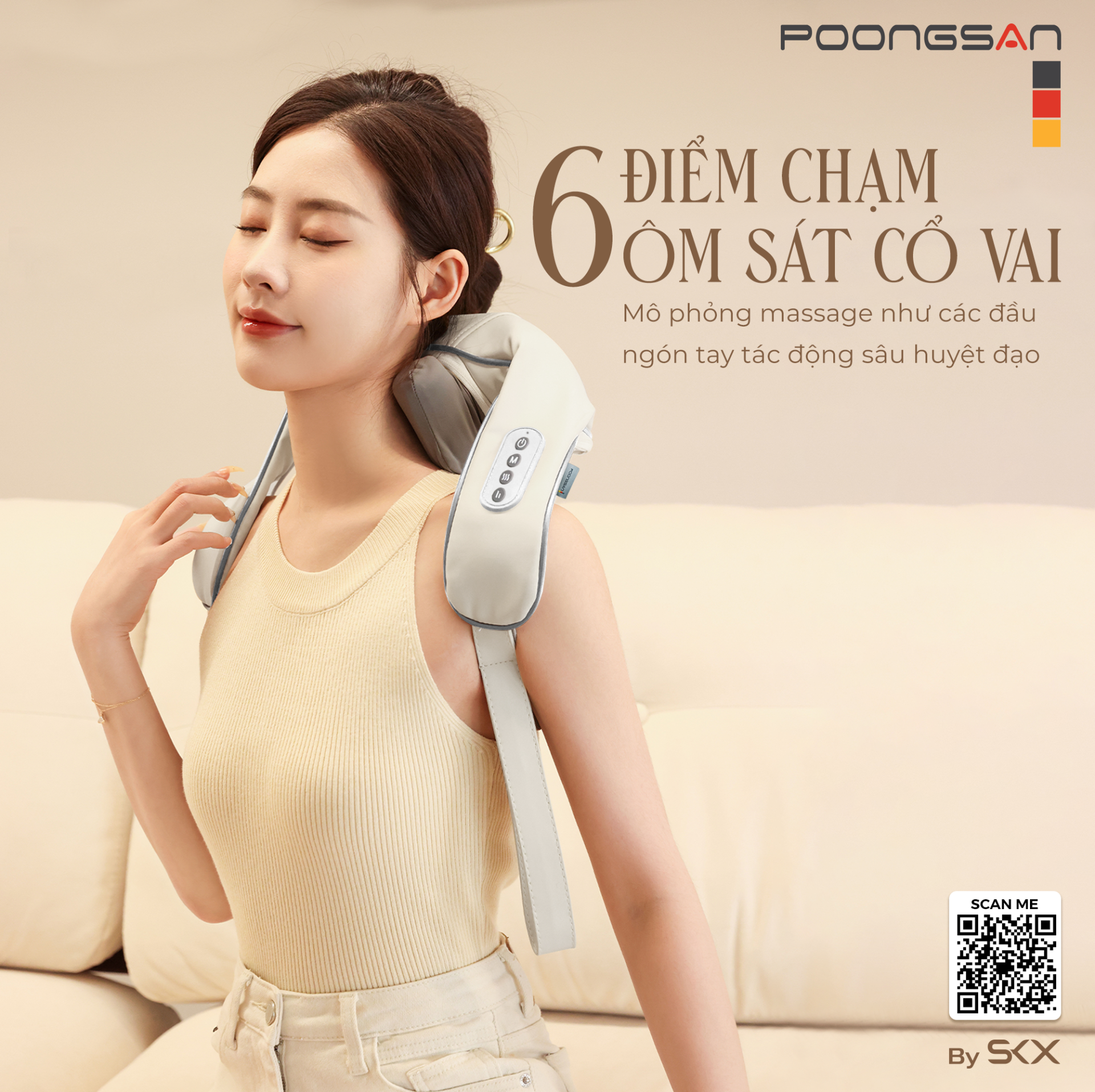 Máy massage cổ vai gáy N18