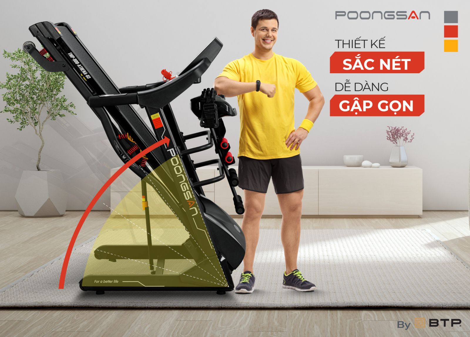Máy chạy bộ Poongsan TMP-900