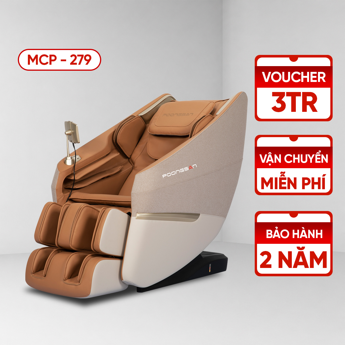 Ghế Massage Poongsan MCP-279