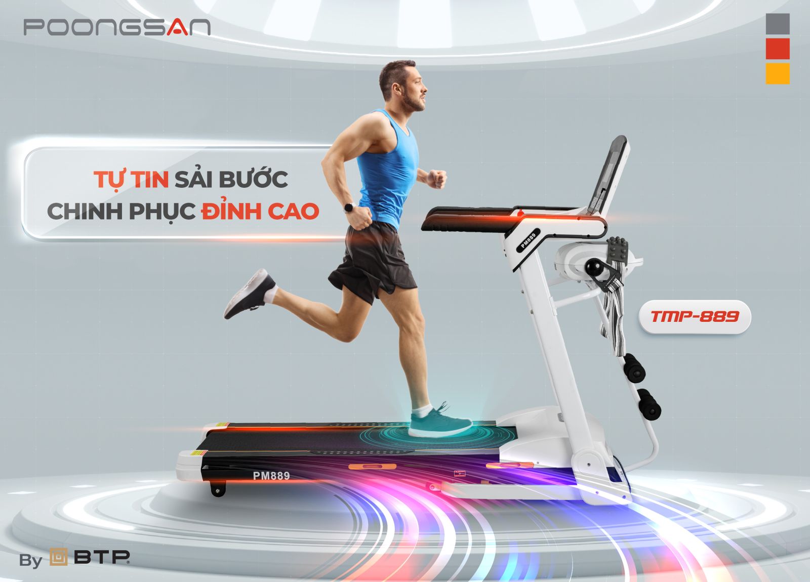 Máy chạy bộ Poongsan TMP-889