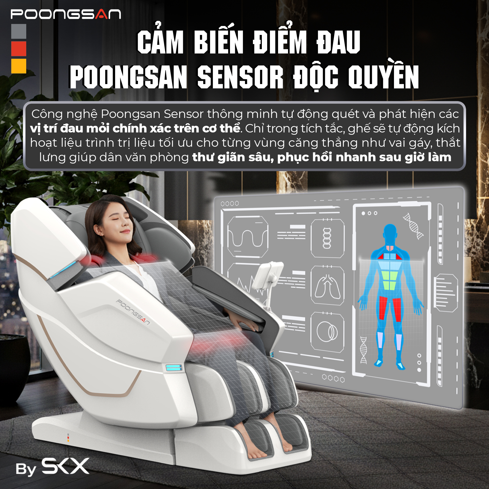 Poongsan Sensor - Trị liệu đúng điểm đau - MCP-426