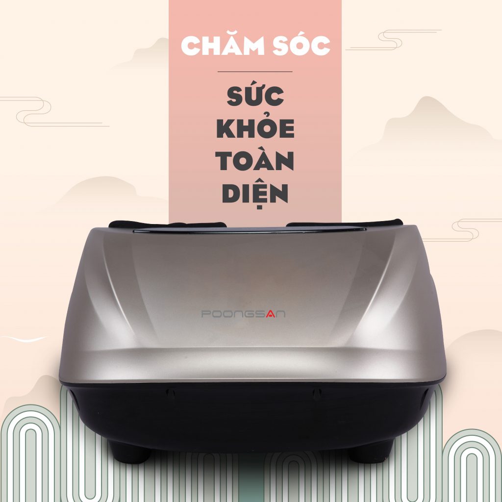 Lợi ích của máy massage chân Poongsan MFP-002 giúp chăm sóc sức khỏe toàn diện - MFP-002