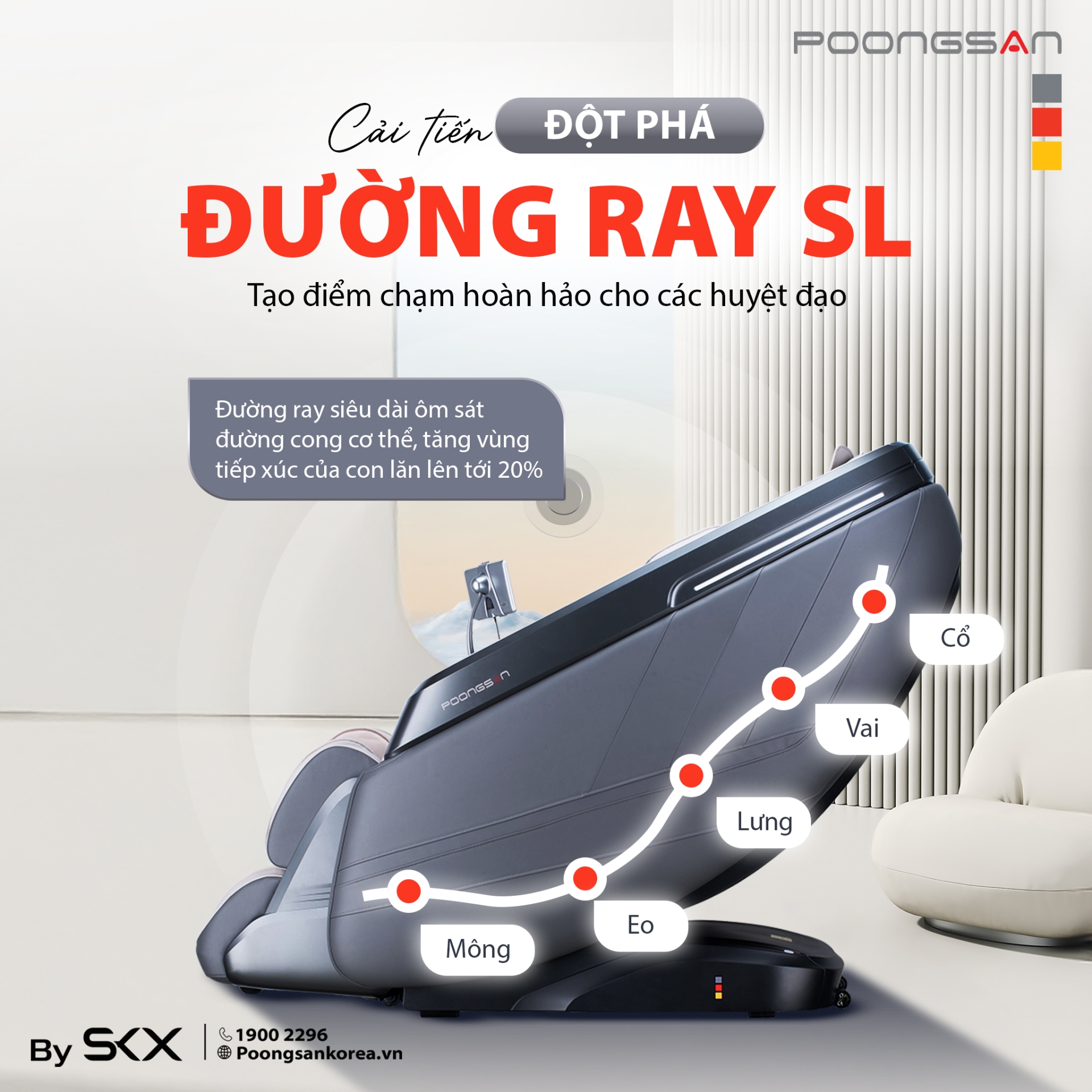 Massage bắp chân và lòng bàn chân trên MCP-865