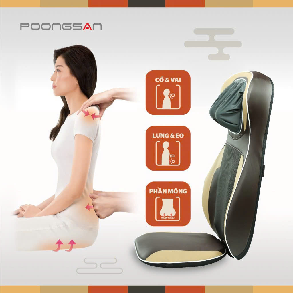 Con lăn massage 3D thông minh - MUP-104