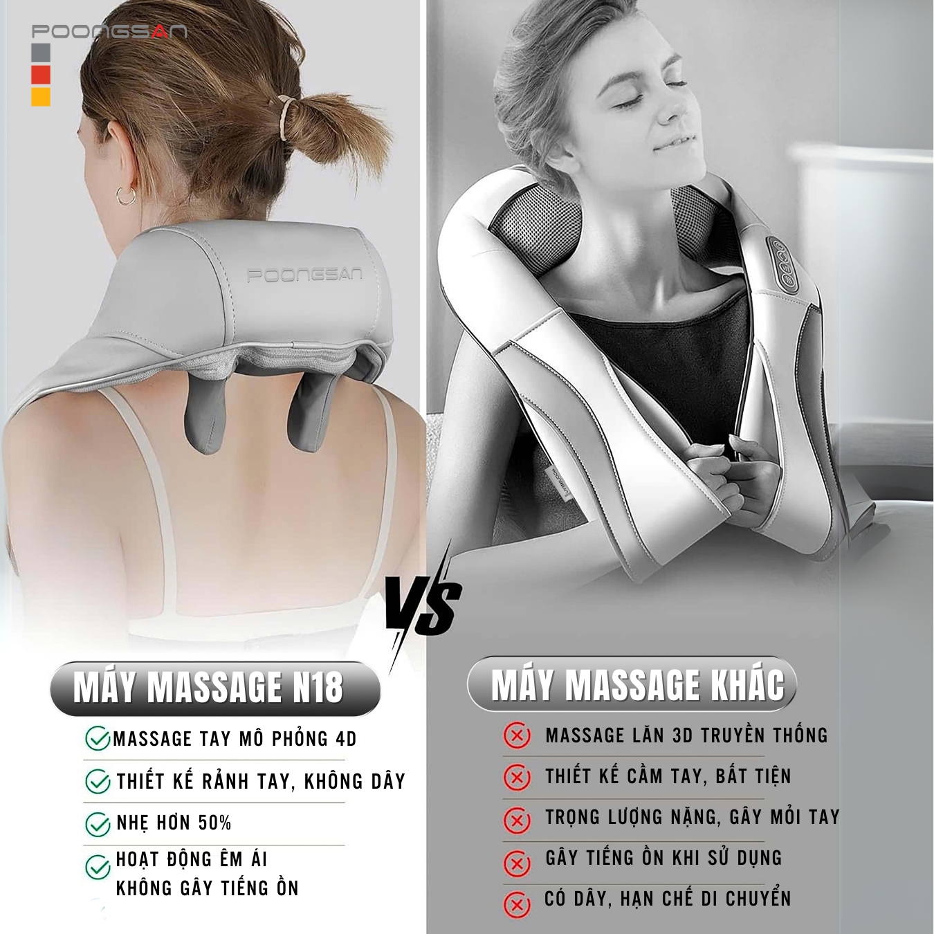 Máy massage cổ vai gáy N18