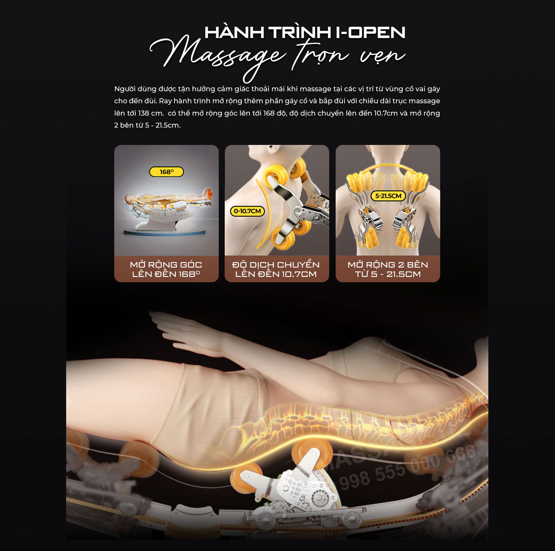 Bộ massage riêng cho cổ vai trên MCP-906