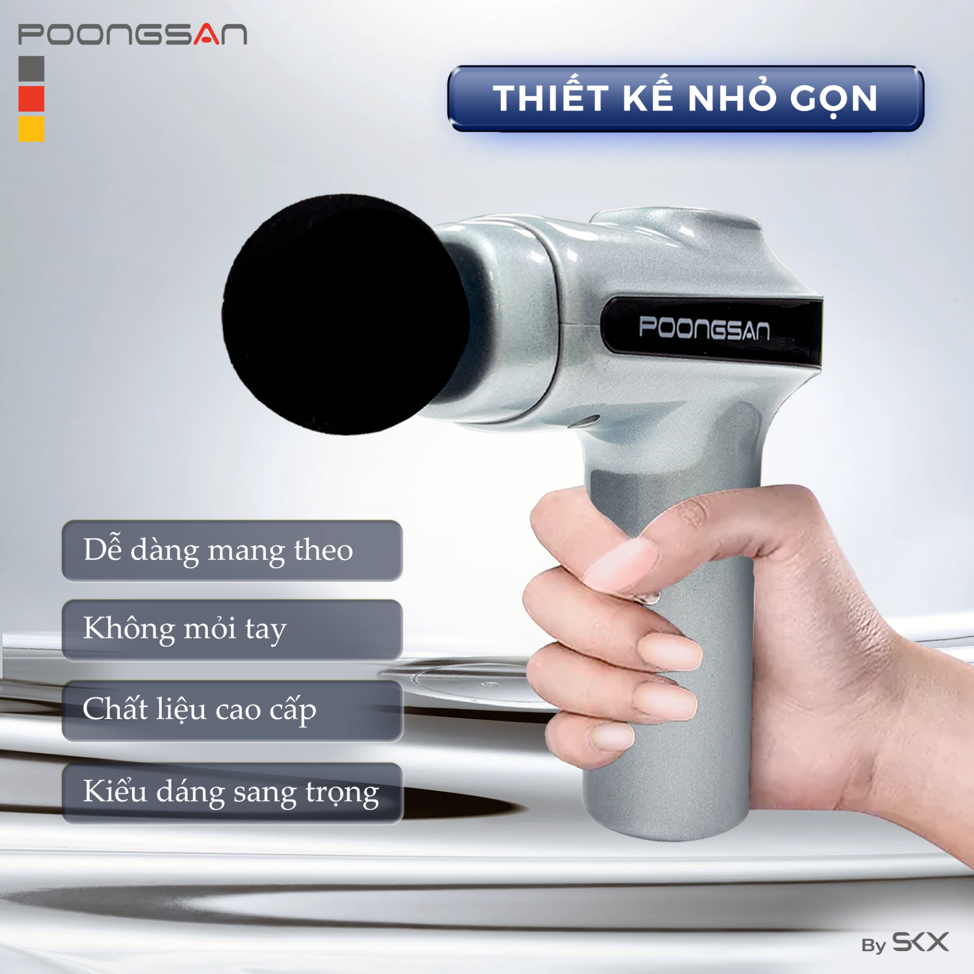 Máy massage cầm tay Poongsan G10