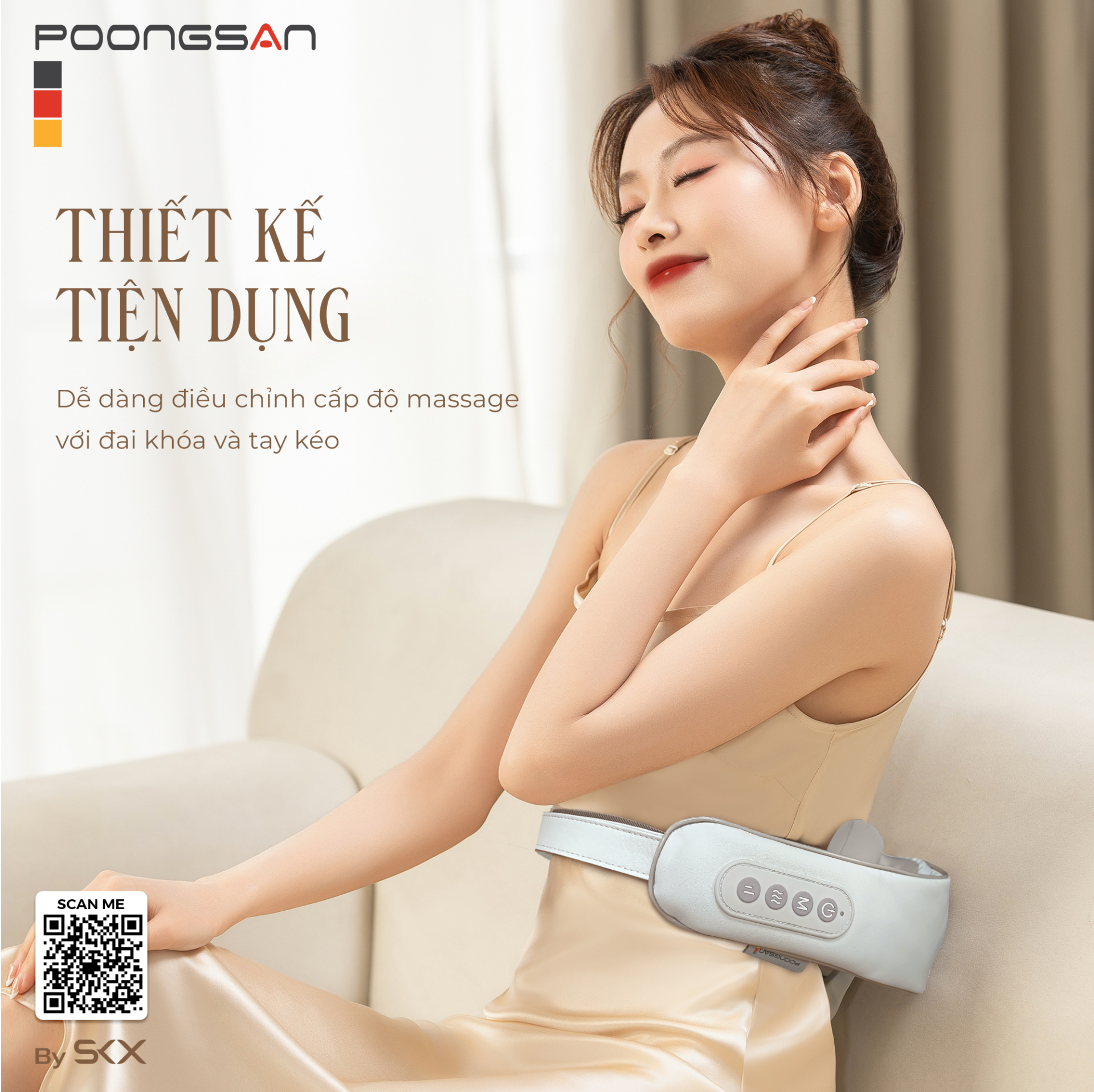 Máy Massage Cổ Vai Gáy POONGSAN N18 - N18