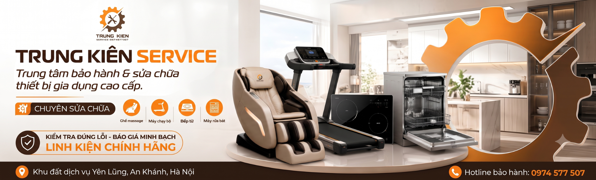 Dịch vụ ghế massage Trung Kiên Service