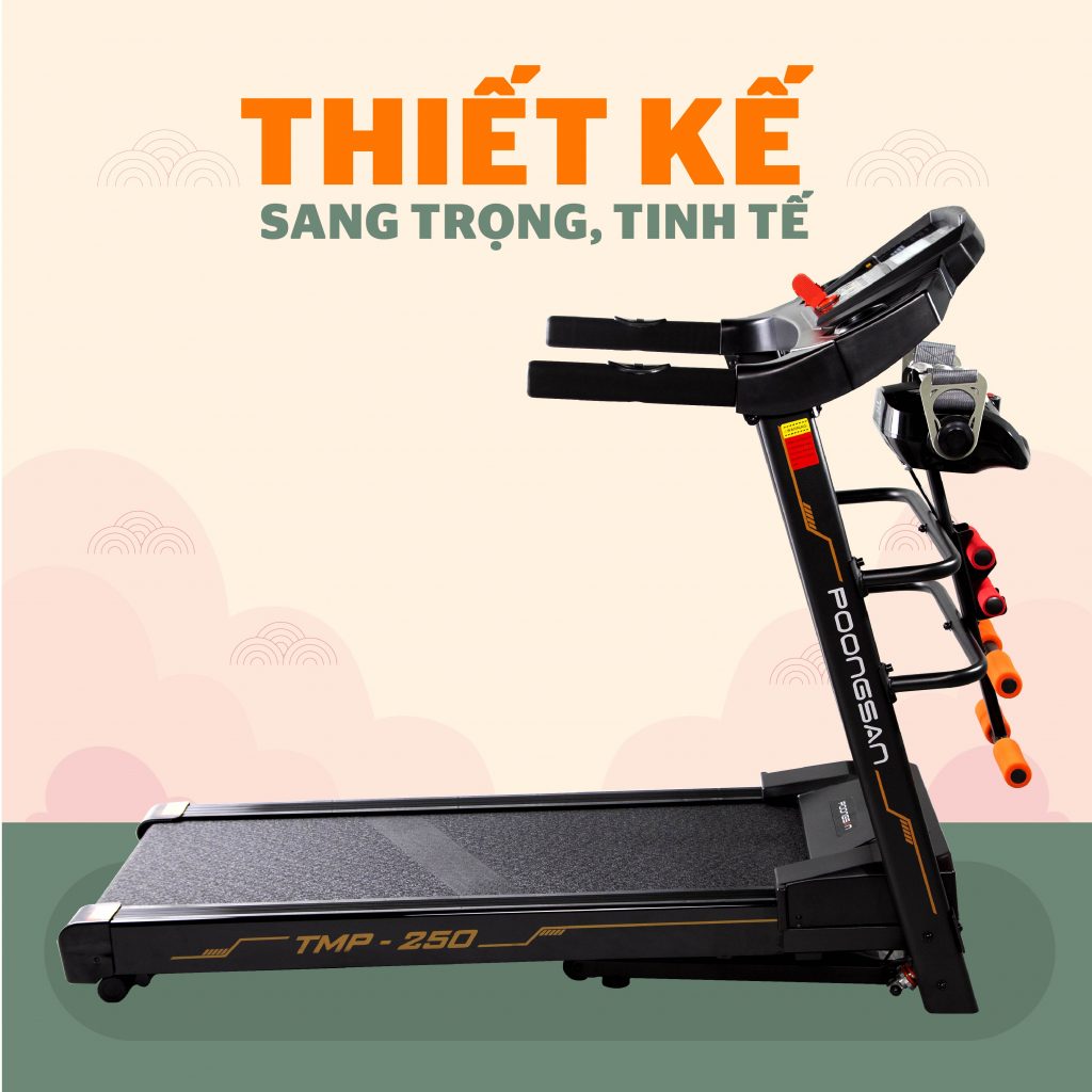 Thiết kế sang trọng, tinh tế của Poongsan TMP-250 - TMP-250