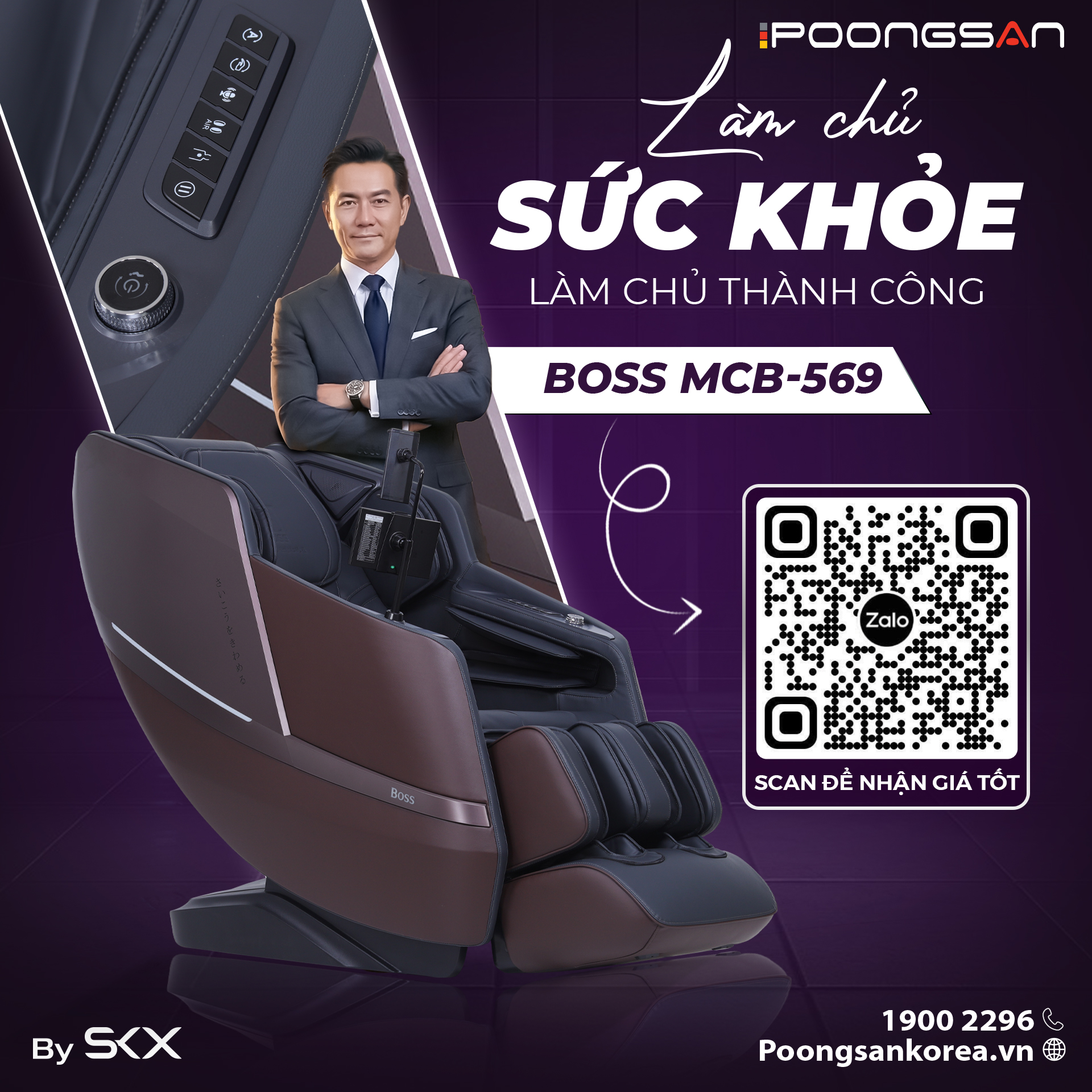 Massage 4D đa chiều trên MCB-569