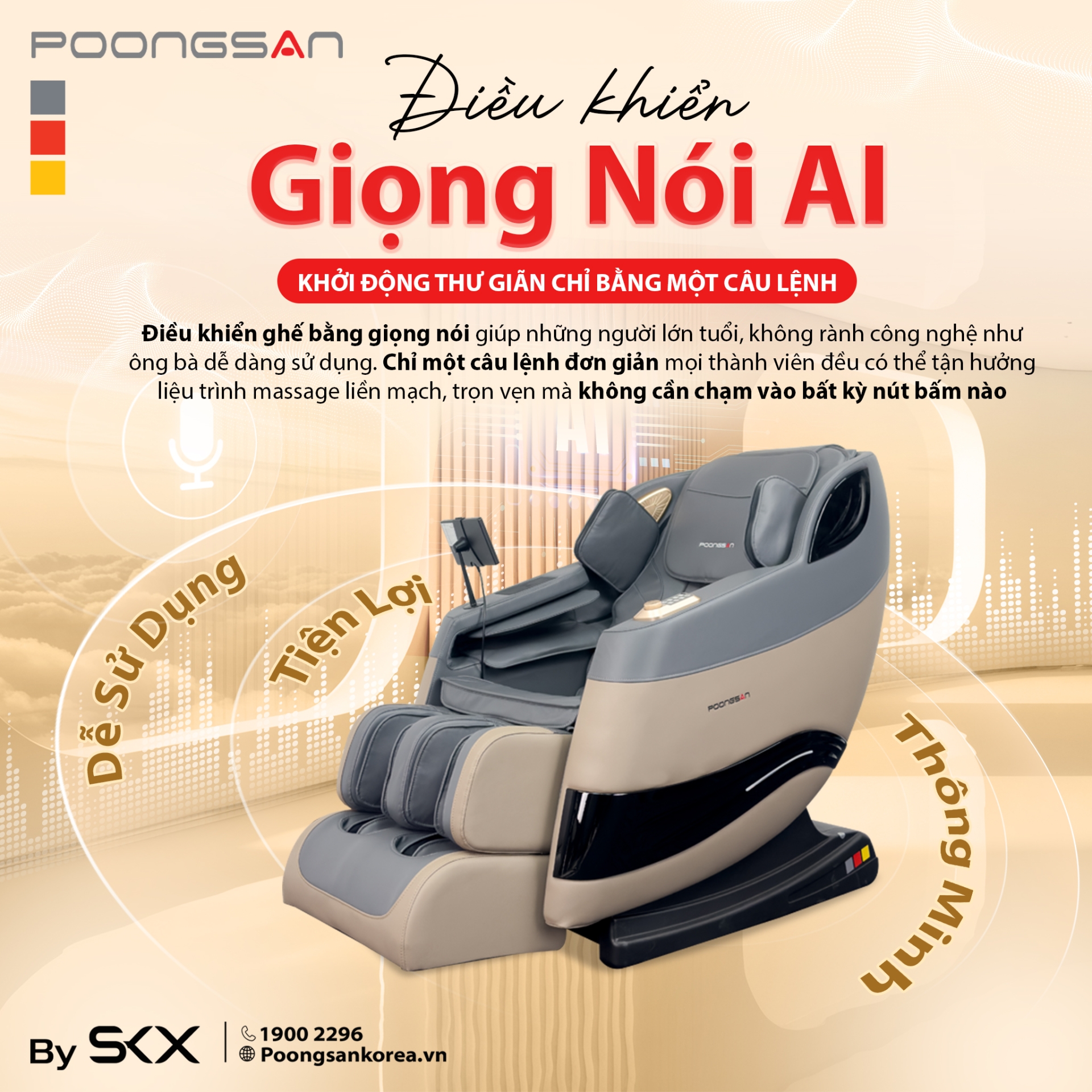Điều khiển giọng nói AI khởi động thư giãn chỉ bằng một câu lệnh - MCP-138