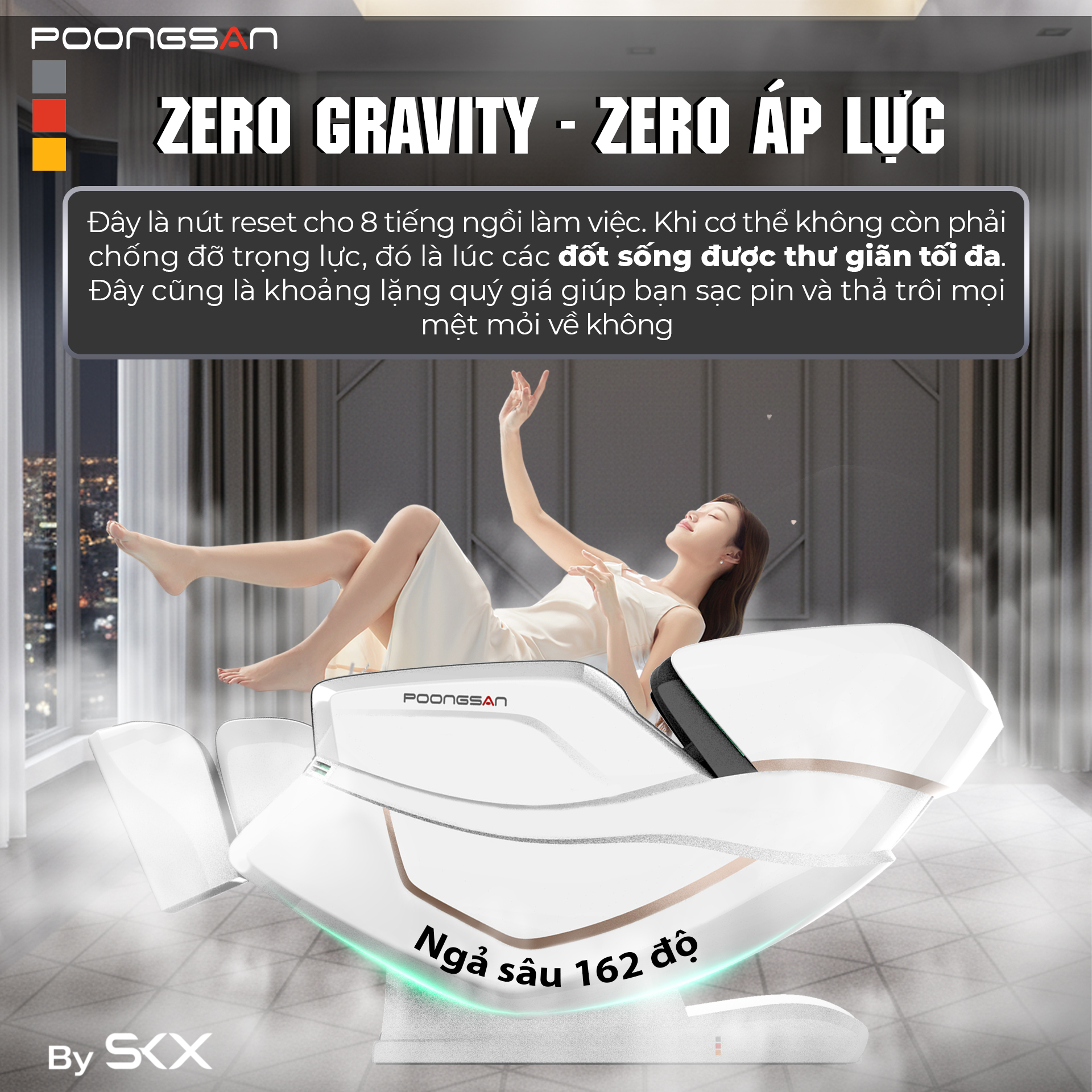 Chế độ không trọng lực Zero Gravity - Zero áp lực - MCP-426