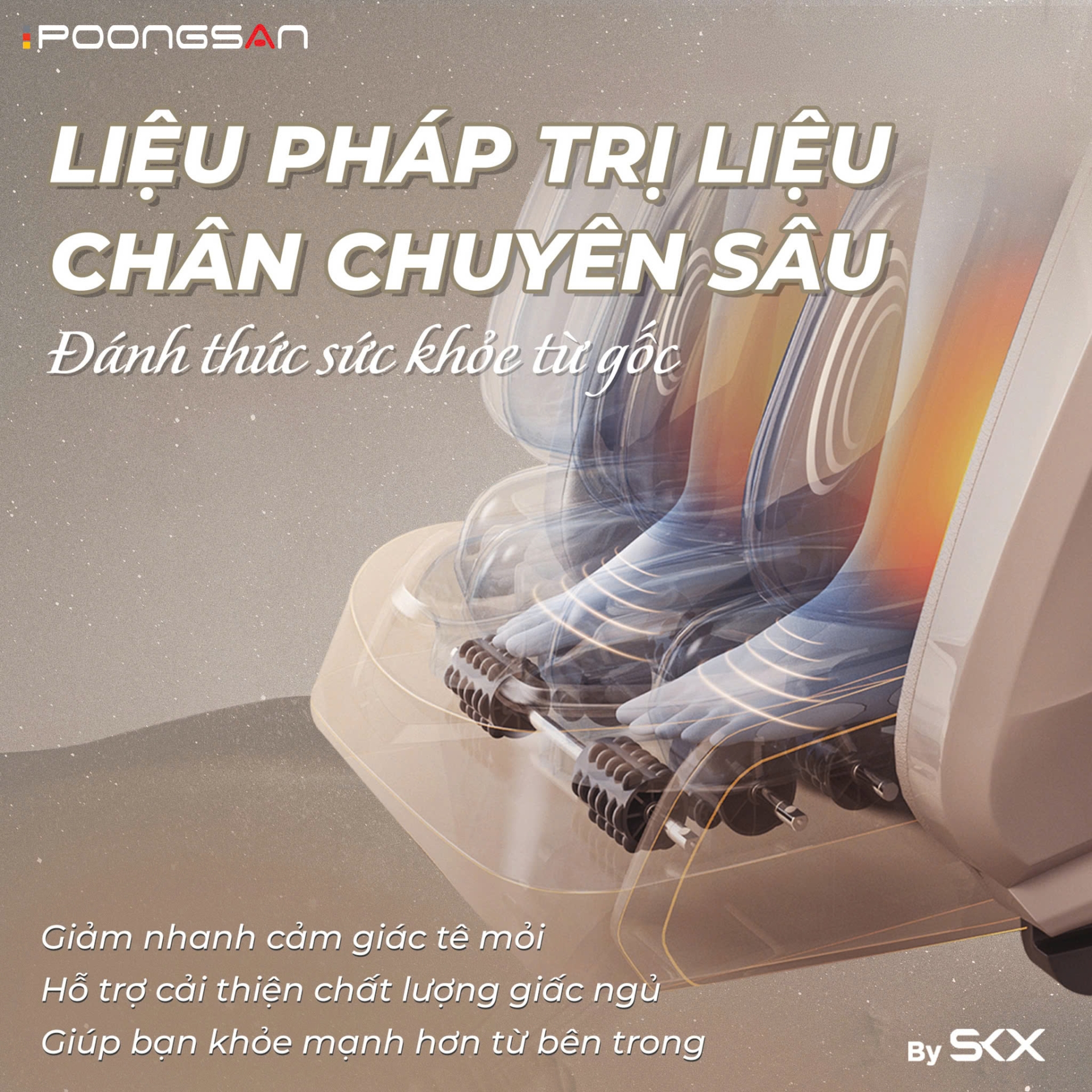 Massage chân chuyên biệt - MCP-106