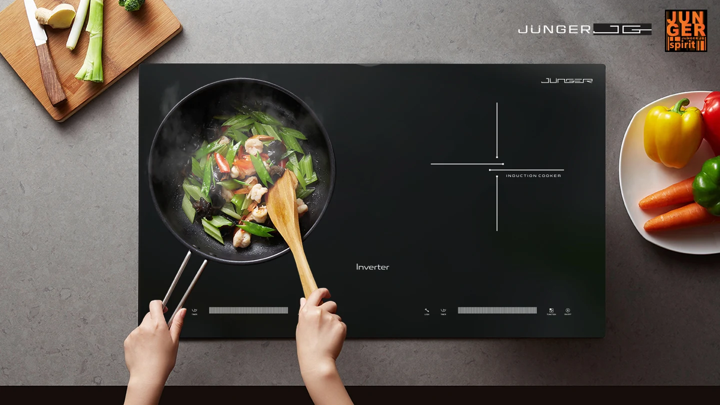 Bếp từ đôi Junger JG CEJ-201-II - công suất phù hợp bữa ăn gia đình